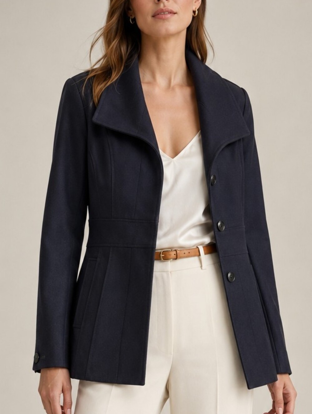 REISS | $395 Pearla Seamed Jacket